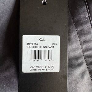 Volcom Black Insulated Pants